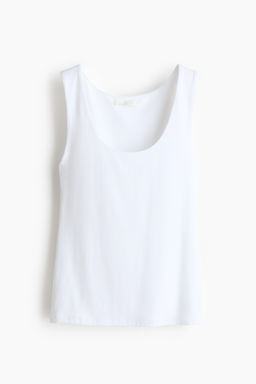 Top sin mangas en microfibra - H&m фото 4