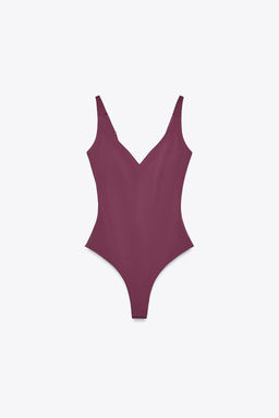 STRAPPY POLYAMIDE BODYSUIT - Zara фото 27