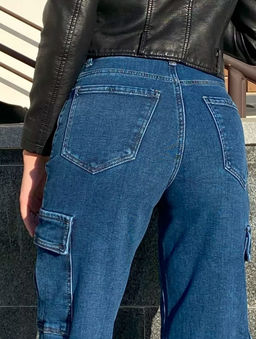 Джинсы трубы с карманами Уценка, Артикул: 112107 - Liketon фото 3