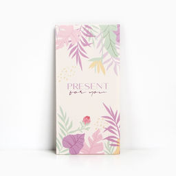 Цена за 10 шт. Конверт для денег Подарок, 16.5?8 см