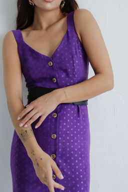 Сарафан классический фиолетовый - Martichelli фото 17