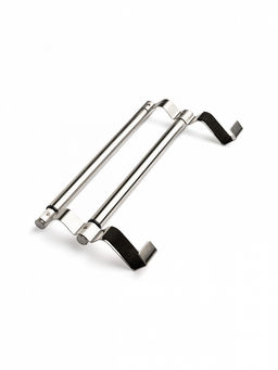 Рейлинг 23x12,5 серебристый нержавеющая сталь (430SS+201SS) - Denastia фото 4