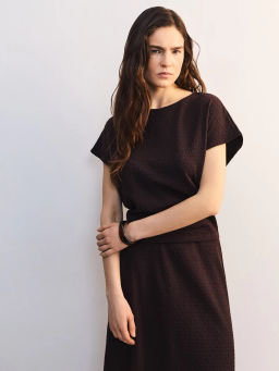 Футболка оверсайз из трикотажа ZR2605013421-27 / Zarina