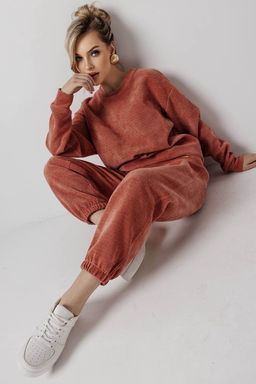 Блузка женская 4465В/03/Терракотовый