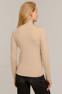 Арт.12803/5 Водолазка женская  42-50 (5 шт) Цвет:бежевый