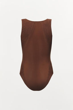 SEAMLESS LACE BODYSUIT - Zara фото 5