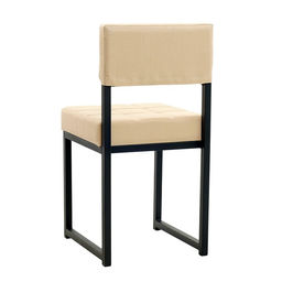 Стул для кухни Клик Мебель «Лофт 3», черный/молочная рептилия