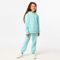 RODOS Толстовка для девочки М-268 Мятный