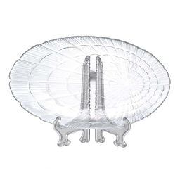 ATLANTIS Тарелка закал. 1 шт. 147*243 мм арт. 10238 SLB (1071475, 1117714)