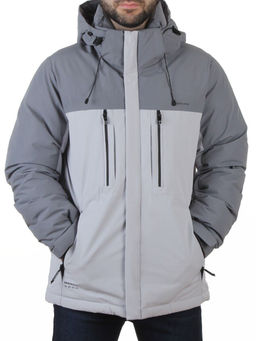 D6594 LT. GRAY/GRAY Куртка мужская зимняя (200 гр. холлофайбер)