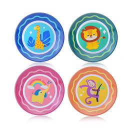 Набор посуды "Забавные животные" в чемодане