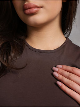 Футболка Скимс Экрю Женская - София фото 18