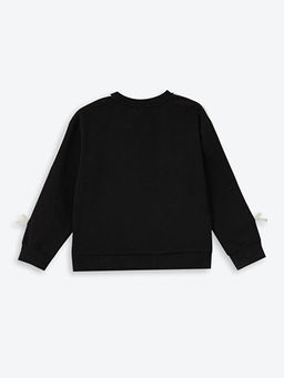 Bisiklet Yaka K?z ?ocuk Sweatshirt - Waikiki фото 5