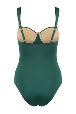 Zumrut Yesili Balconette Kapl? Aksesuar Detayl? Regular Mayo TBESS26MA00036