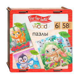 Пазлы 58 "Far far land" (6 пазлов)