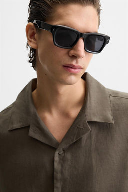 100% LINEN SHIRT - Zara фото 7