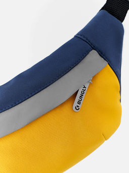 Сумка бананка Колор блок Абрикос - Bungly фото 2