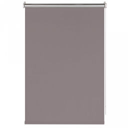 Штора рулонная Blackout Silver 70х160см, полиэстер 100%, плотность 250г/м2, светонепроницаемая, серый, Franc Gardiner (Россия)