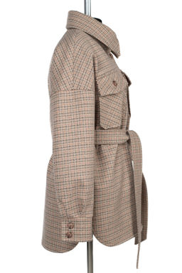 Пальто женское демисезонное (пояс) - El podio фото 9