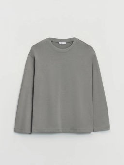 Базовый лонгслив из хлопка / Zarina