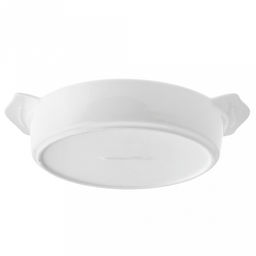 Русь Блюдо (шубница) фарфоровое 270х162х52мм, с ручками, белый, рельефный декор (Китай) - Домашняя мода фото 4