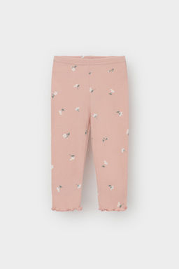 КР 400770/дымчатая роза,милые цветочки к543, брюки