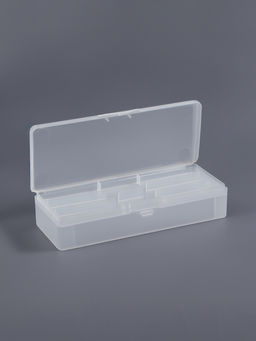 Органайзер для хранения, с вложением, 19×7.5 см, прозрачный