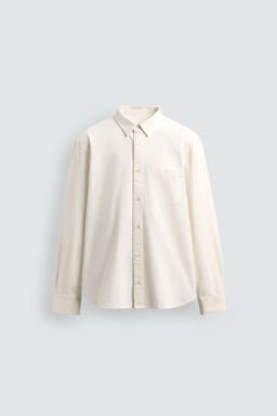RELAXED FIT DENIM SHIRT - Zara фото 7