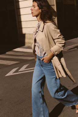 Z1975 WIDE-LEG HIGH-WAIST LONG LENGTH JEANS - Zara фото 3