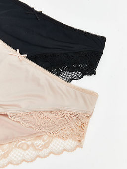 Dantel Detayl? Bikini K?lot 2li