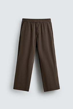 PANTAL?N RELAXED FIT ESPIGA / Marr?n - Zara фото 7
