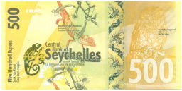Банкнота 500 рупий 2016 года Сейшелы