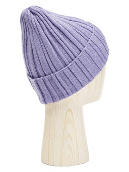 Шапка жен. каш+шерсть+виск LB-N88043 lavender - Labbra фото 2