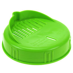 Крышка пластмассовая для слива винтовая (твист-офф) д100мм, хозяйственная (Россия) - Домашняя мода фото 2