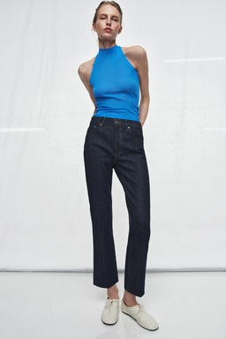 ZW COLLECTION BOOTCUT MID-WAIST JEANS - Zara фото 16