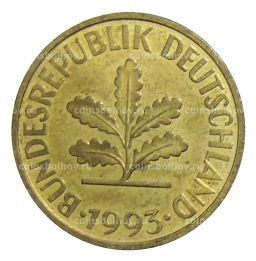 10 пфеннигов 1993 года J Германия