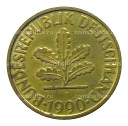 10 пфеннигов 1990 года A Германия