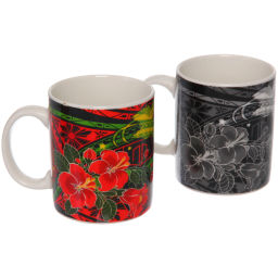 Цена за 3 шт. Кружка керамическая 330мл "Волшебство красок"