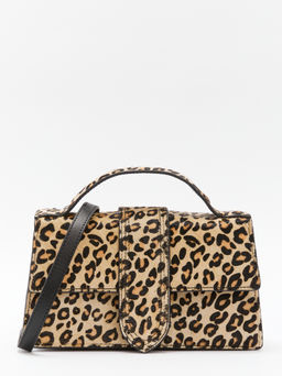 Женская сумка с ручками TENDANCE Артикул 4161153, леопардовый принт