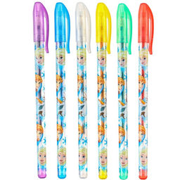 Набор гелевых ручек с блёстками, 6 цветов, Холодное сердце - Disney фото 5