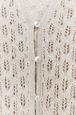 POINTELLE KNIT CARDIGAN - Zara фото 7
