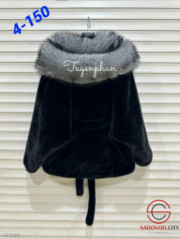 Шуба женская с капюшоном - Bruno фото 2