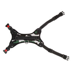 Шлейка К7 мягкая светоотражающая, размер S, ОГ 44-55 см, вес 5-9 кг хаки - Пижон фото 5