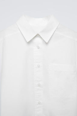 POPLIN SHIRT - Zara фото 6