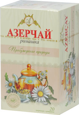 Azercay. Травяной чай. Ромашка карт.упаковка, 20 пак.