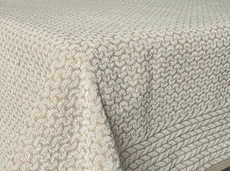 3с109.412ж2 Узор 1 (лен3) Плед 208х200 см