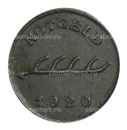 2 пфеннига 1920 года Германия  Нотгельд Бад-Мергенхайм
