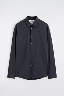 CAMISA SASTRE DE POPELINA DE ALGOD?N SLIM FIT