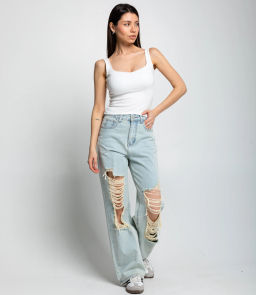 Топ #КТ323 (5), белый