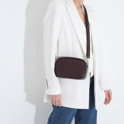 Сумка кросс-боди на молниях, наружный карман, цвет бордовый - Simaland фото 7